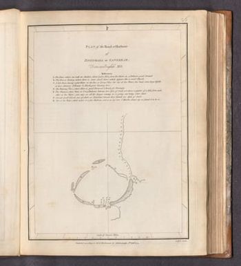 Plan of the Road or Harbour of Zinzinbara or Zanzebar
