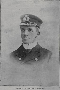 Captain Sturdie, H.M.S. Porpoise