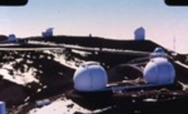 Students at the Keck Observatory in Hawaii.