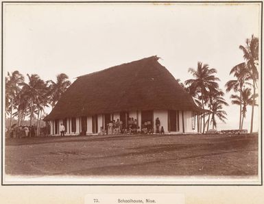 Schoolhouse, Niue, 1903