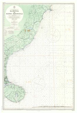 [New Zealand hydrographic charts]: New Zealand - South Island. Kaikoura to Banks Peninsula. (Recto 63G)