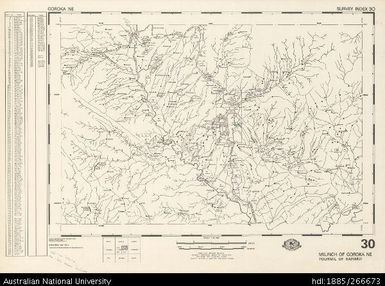 Papua New Guinea, Goroka NE, Survey Index 30, 1:50 000, 1970