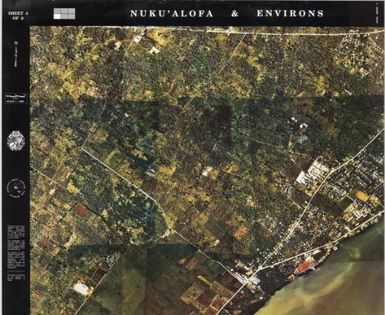 Nukuʼalofa & environs (Sheet 4)