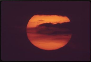 SUNSET OVER MAUI