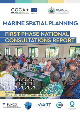 Marine Spatial Planning : First Phase National Consultations report