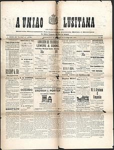 A União Lusitana October 12, 1895
