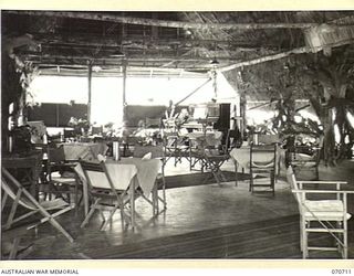 SEVENTEEN MILE, PORT MORESBY, PAPUA, NEW GUINEA, 1944-03-01. AN INTERIOR VIEW OF THE SISTERS' MESS AT THE 2/9TH AUSTRALIAN GENERAL HOSPITAL