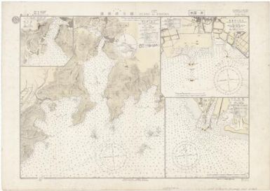 Plans in Harima, Naikai, Nippon: Nippon. Naikai. Plans in Harima. Aioi Wan and Approaches. (Sheet 111)