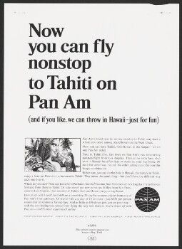 Now you can fly nonstop to Tahiti on Pan Am