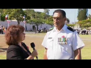 Barbara Dreaver live from New Caledonia Anzac Day 2013