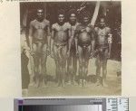 Five indigenous men, Ambrym, ca.1890