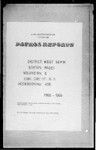 Patrol Reports. West Sepik District, Pagei, 1968 - 1969