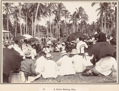 Meeting at Niue, 1903