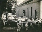 Inauguration of Papeete church, on June 7, 1908