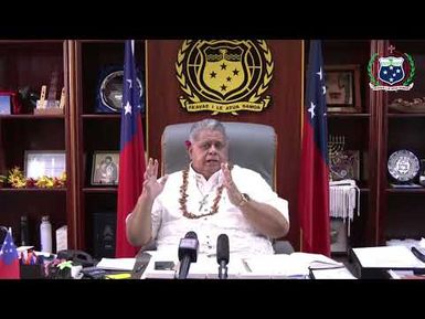 Feiloa'iga 'a le Palemia Laaulialemalietoa Leuatea Polataivao Fosi Schmidt & Media - 13 MAY 2026