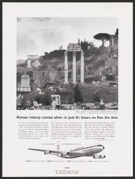 Roman history comes alive--in just 9 1/2 hours on Pan Am Jets