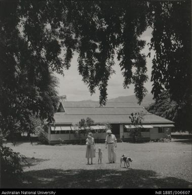 Officer and family