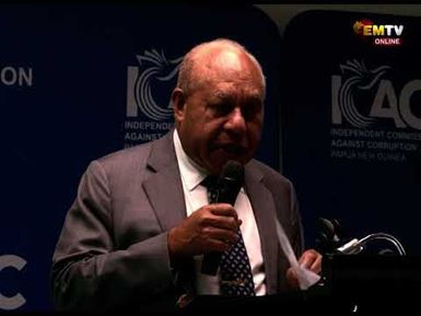 ICAC DISCUSSES CORRUPTION