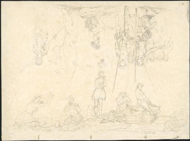 [Gambier Islanders] [Frederick W. Beechey]