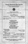 Kauai Memorial Day Service, Auspices of Kauai Post No. 21, The American Legion