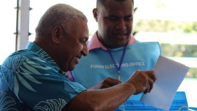 Fijians voting for first time in eight years