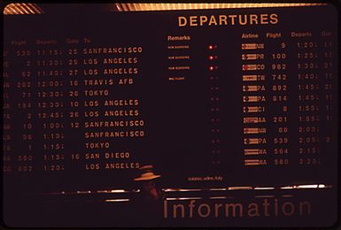 HONOLULU INTERNATIONAL AIRPORT HANDLES ALMOST ALL OF THE ISLAND'S VISITORS. SOME 2.7 MILLION ARE ANTICIPATED IN 1973