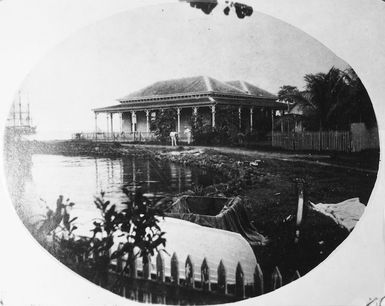 Bank of New Zealand building in Levuka, Fiji