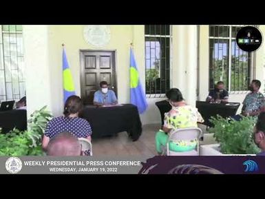 Weekly Presidential Press Conference (01/19/2022)