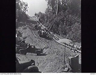 PANAMA. 1945-07-24. CONSTRUCTION WORK ON A DUAL OIL PIPELINE ACROSS THE ISTHMUS. (NAVAL HISTORICAL COLLECTION)