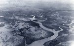 Aerial view on the plain of Tontouta river