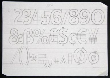 Churchward Legible Bold Condensed 2002 Sketch