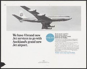 We have 4 brand new Jet services to go with Auckland's grand new Jet airport.