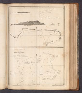 Plan of Tien-Pe-Hien on the Coast of China by Capt George Stainforth (with) Galloon or Gelang Bay...On South Coast of Hainan