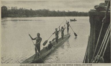 Head-hunters of the Kandima clan on the middle Strickland river