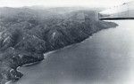 Crossing of the East coast of Grande Terre, view on the dry mining grounds