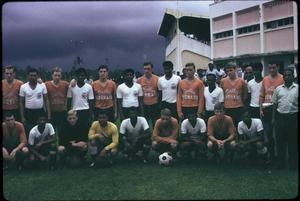 [Dallas Tornado and Suva Football Club in Fiji, February 1968]