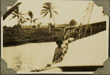 On the Adikeva in the Canal, 1928