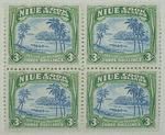 Stamps: Niue and Cook Islands Three Shillings