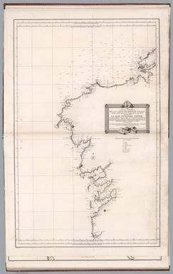 Carta Esferica de las Costas del Reyno de Galicia : desde Cabo Prior hasta la embocadura del Mino ... Y Construida Por el Brigadier de la Real Armada D. Vicente Tofino de Sn Miguel. Ano de 1787. Ferndo. Selma lo grabo. (to accompany) Atlas maritimo de Espana : Madrid MDCCLXXXIX (1789).