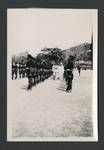 Royal Papua and New Guinea Constabulary inspection by Colonel JK Murray, Papua New Guinea, c1945 to 1952?