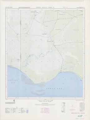 New Guinea, Border (special) 1:100,000 (sheet 10)