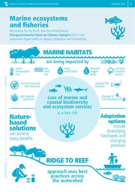 IPCC Pacific Factsheet : Marine Ecosystems and Fisheries