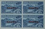 Stamps: New Zealand - Samoa Two and a Half Pence
