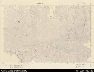 Samoa, Savai'i, Elietoga, Sheet 6, 1970, 1:40 000