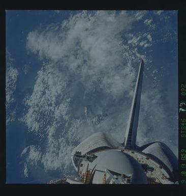 S46-79-092 - STS-046 - Earth observations from the shuttle orbiter Atlantis during STS-46