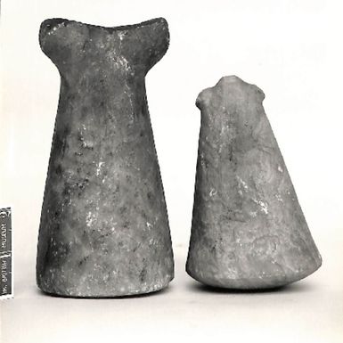 Photo of two 'reru' carved stones (XCII/9)