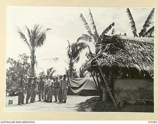 HOSKINS, NEW BRITAIN. 1944-10-10. AN ESTABLISHED UNITED STATES ARMY CAMP