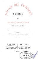 Gritos del combate : poesías