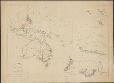 Oceanie carte generale