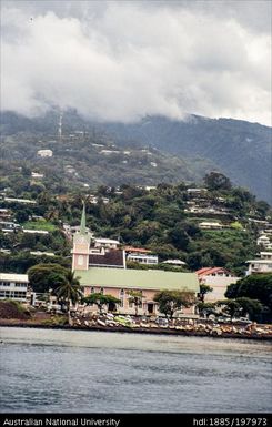 French Polynesia - Harbour view, Papeete